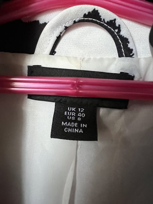 Сукня-піджак зебра з ремінцем