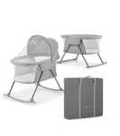 Mini Berço KINDERKRAFT Lovi Cinzento