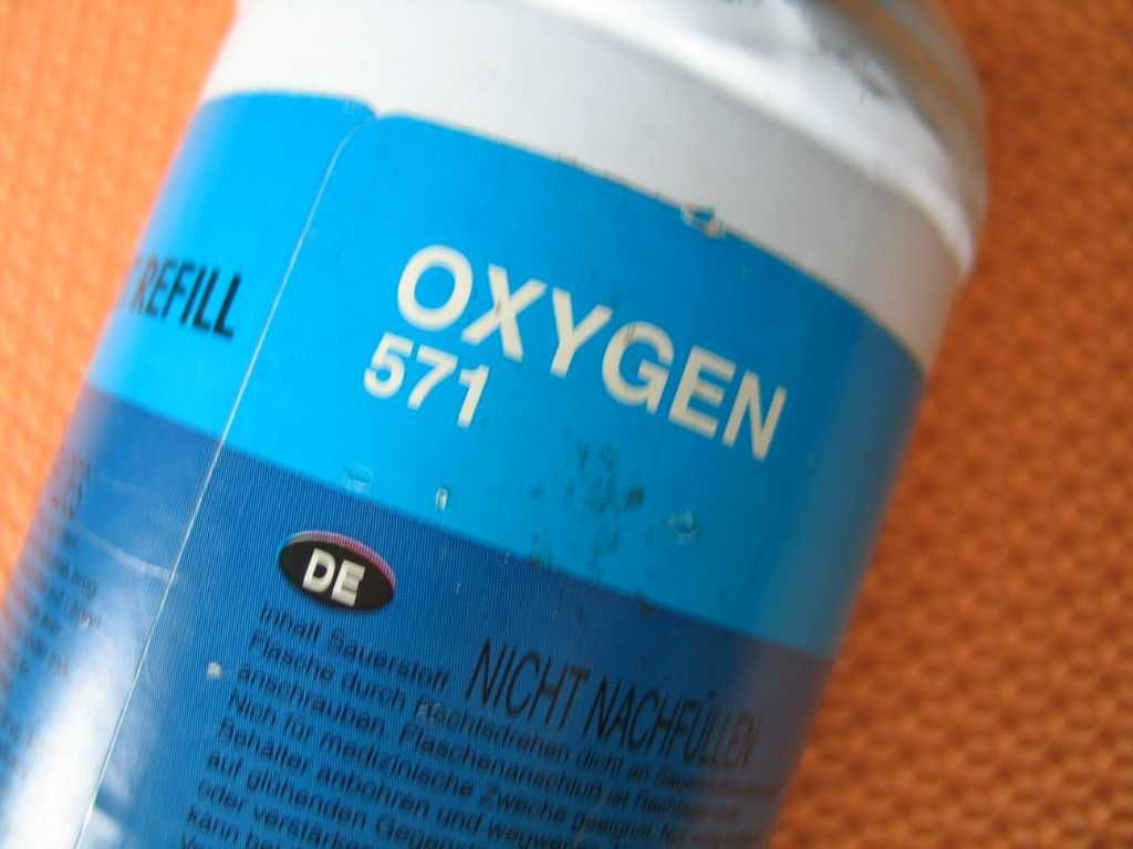 Kemper tlen roxy kit Pojemnik z tlenem Oxygen do palnik