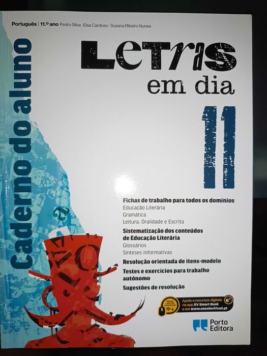 5 cadernos de atividades do 11ºano NOVOS