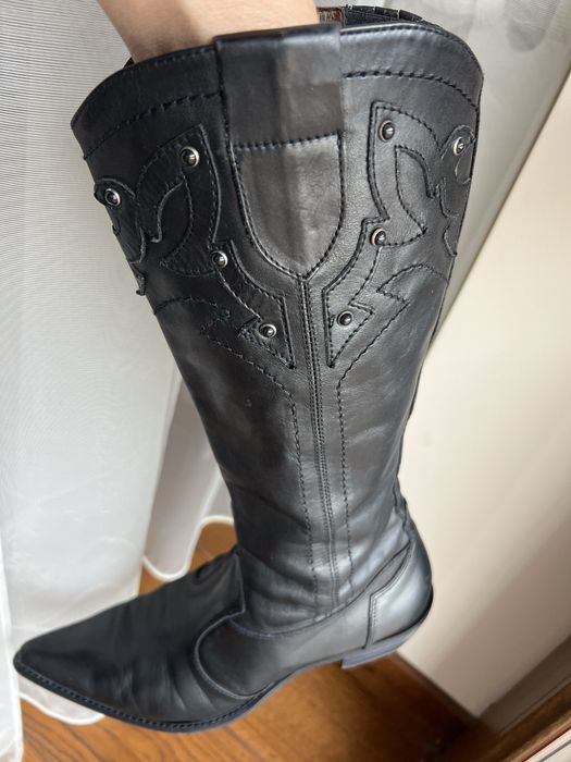 Шкіряні жіночі казаки 39 р. 40 р.