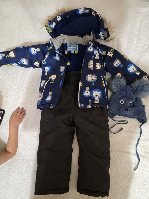 Зимовий комбінозен на хлопчика р..80