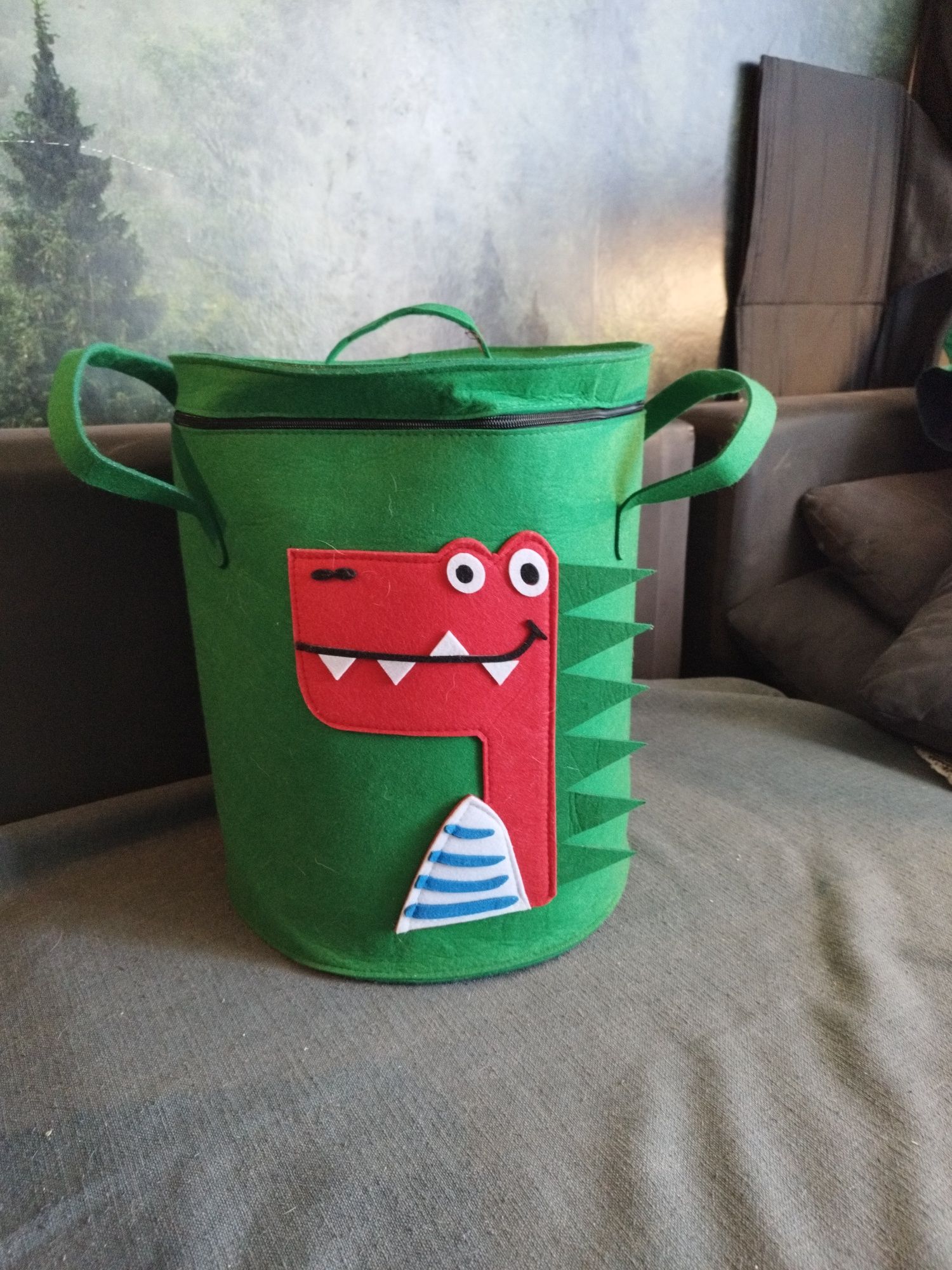 Kosz filcowy na klocki LEGO