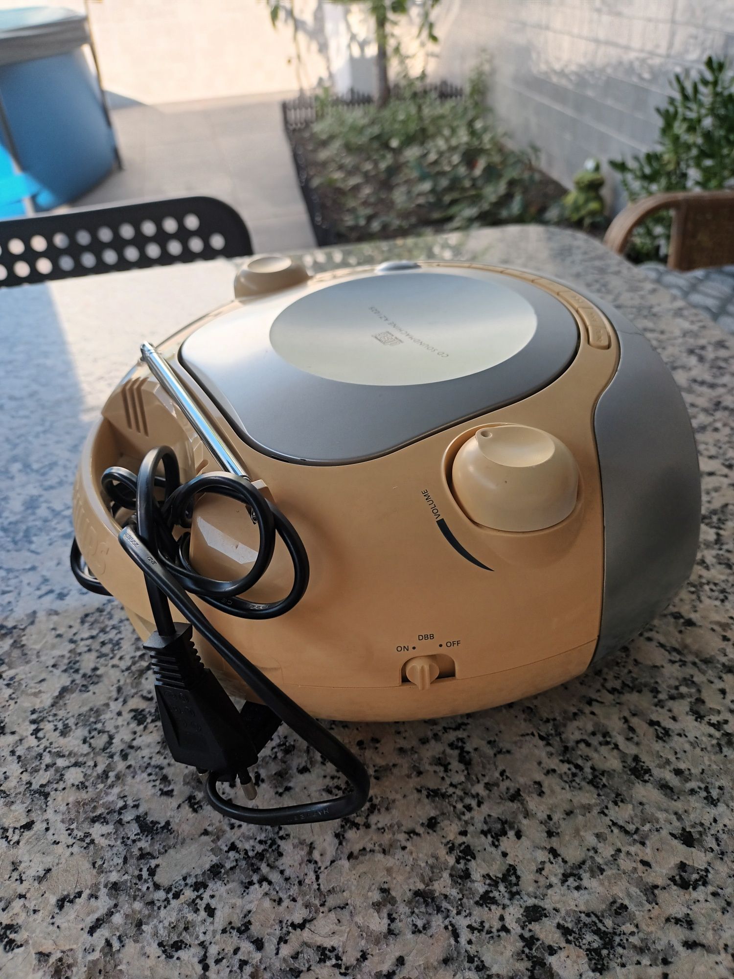 Rádio philips com cd