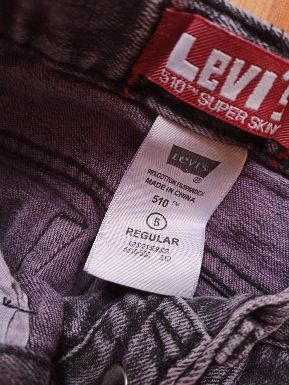 Jeansy dziewczęce levi's