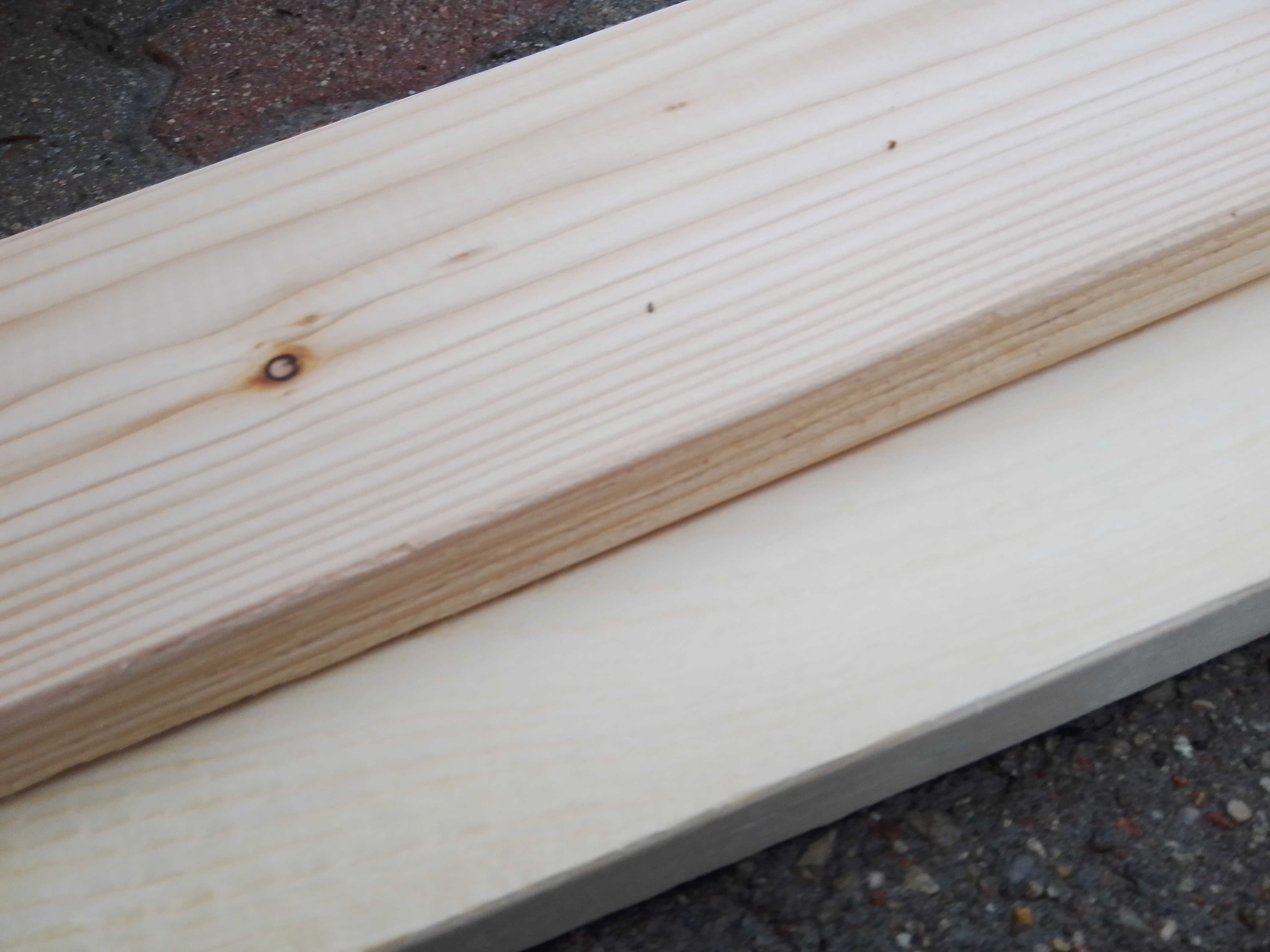 Drewniane sztachety świerk i modrzew 9 i 13 cm szerokość