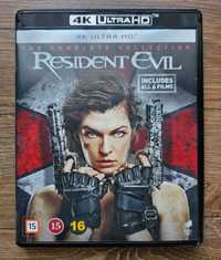 Zestaw Resident Evil The Complete Collection 1-6 płyty Blu-ray 4K