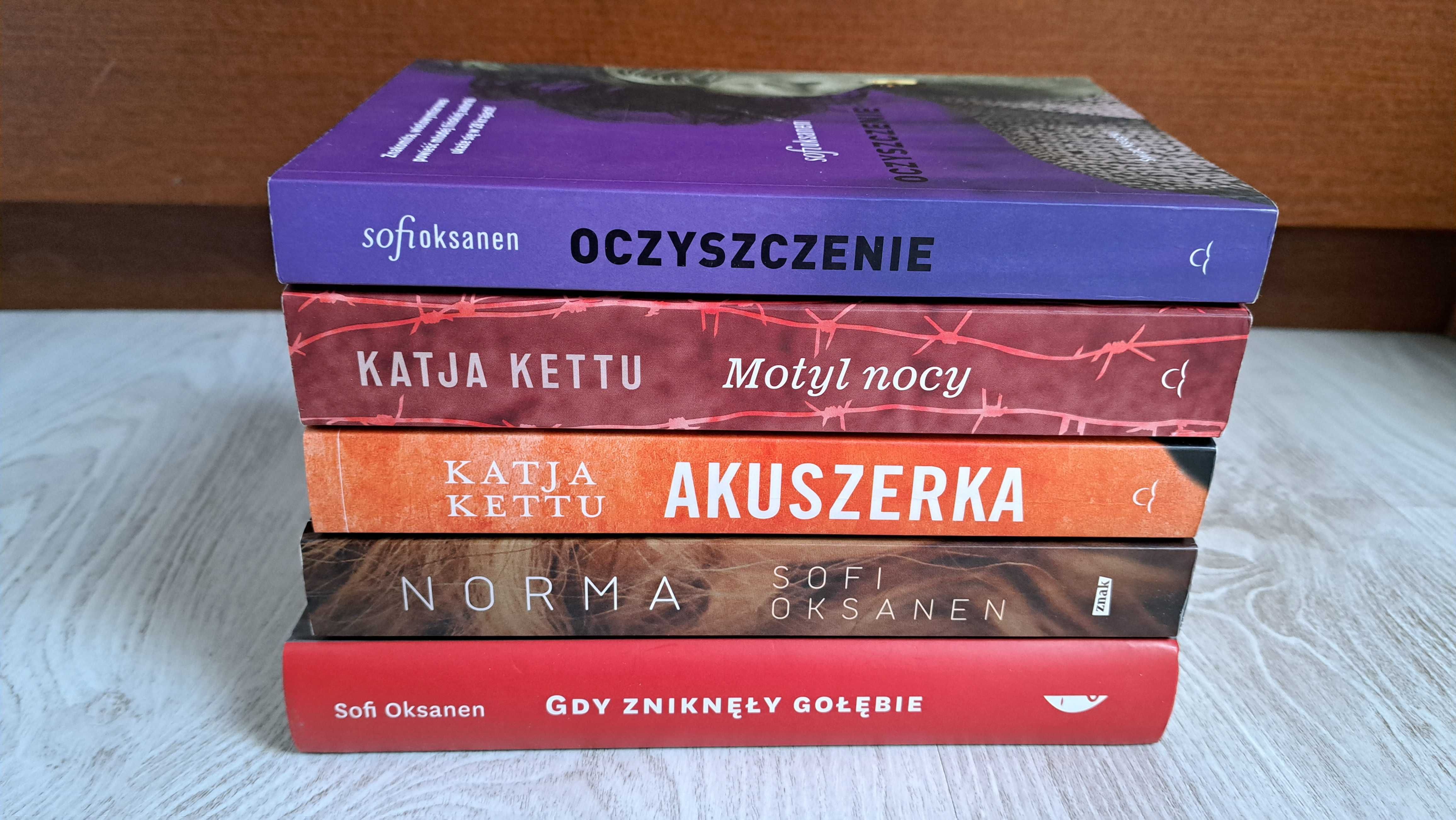 Sofi Oksanen Oczyszczenie Norma Gdy zniknęły gołębie Kettu Akuszerka