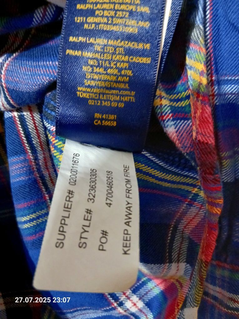 Koszula chłopięca Polo Ralph Lauren