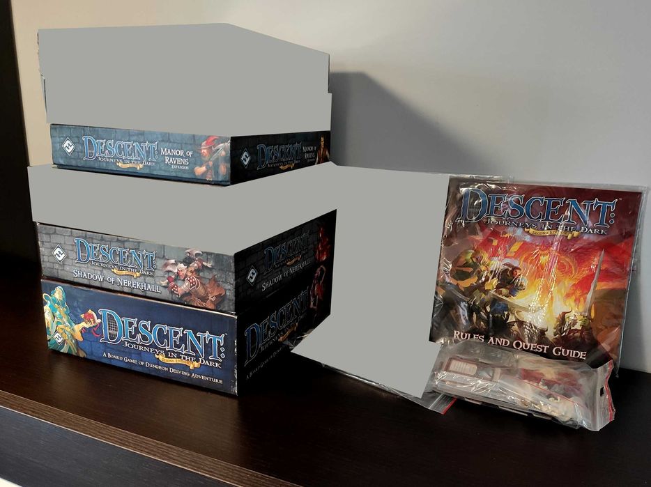 Descent: Journeys in the Dark Second Edition + dodatki ENG