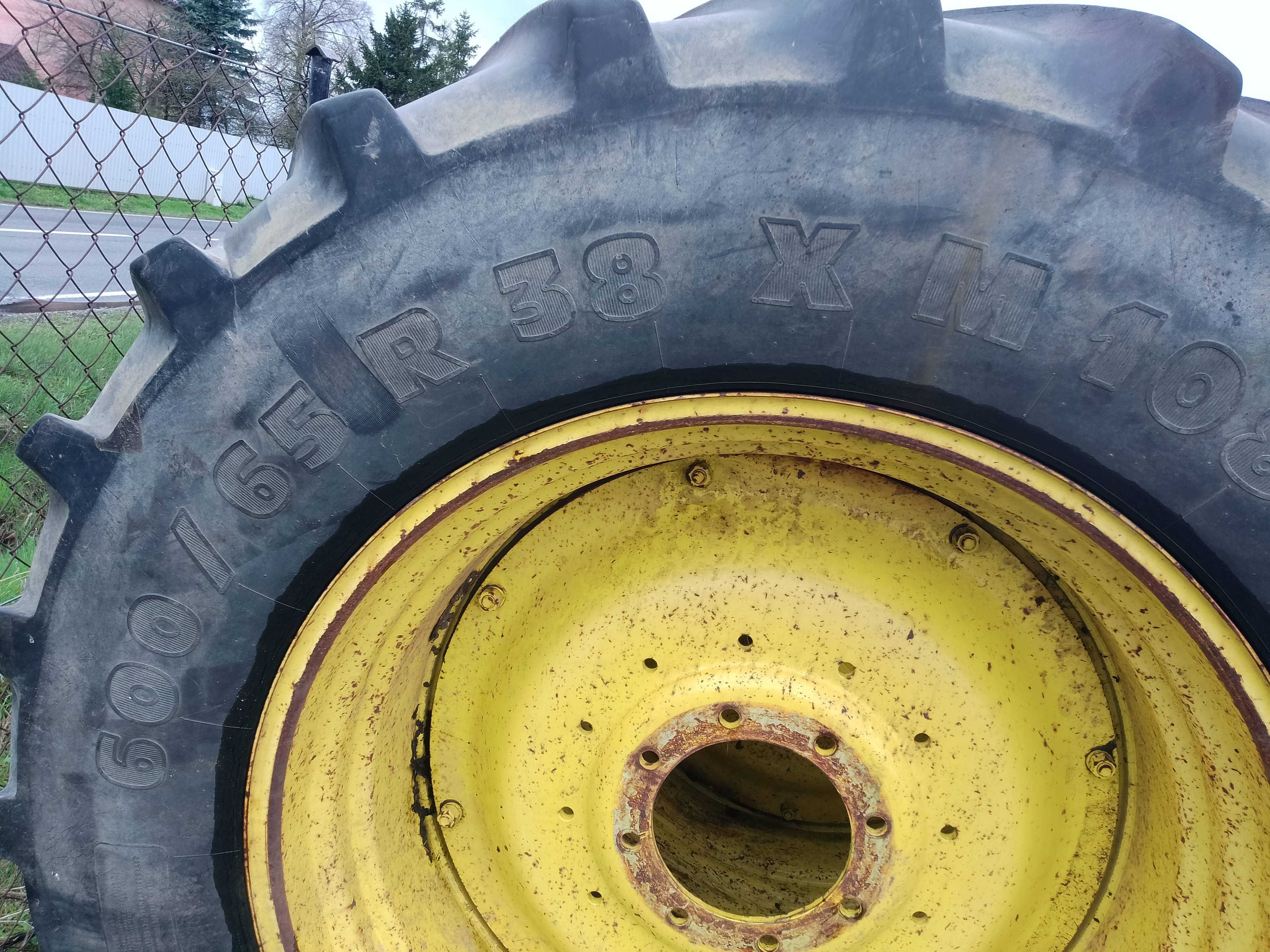 Koła felgi z oponami Michelin 600/65 John Deere R38