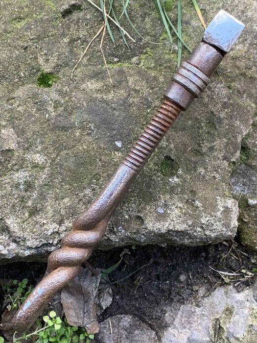 Старинный разводной ключ с клеймами. Германия