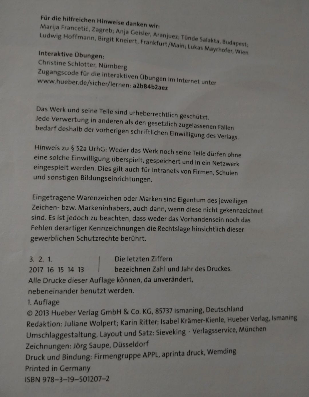 Książka do nauki języka niemieckiego Sicher! B2.1