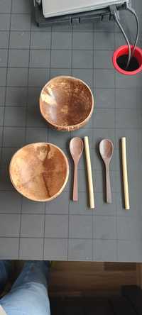 Miska kokosowa Coconut bowls 100 % Natural