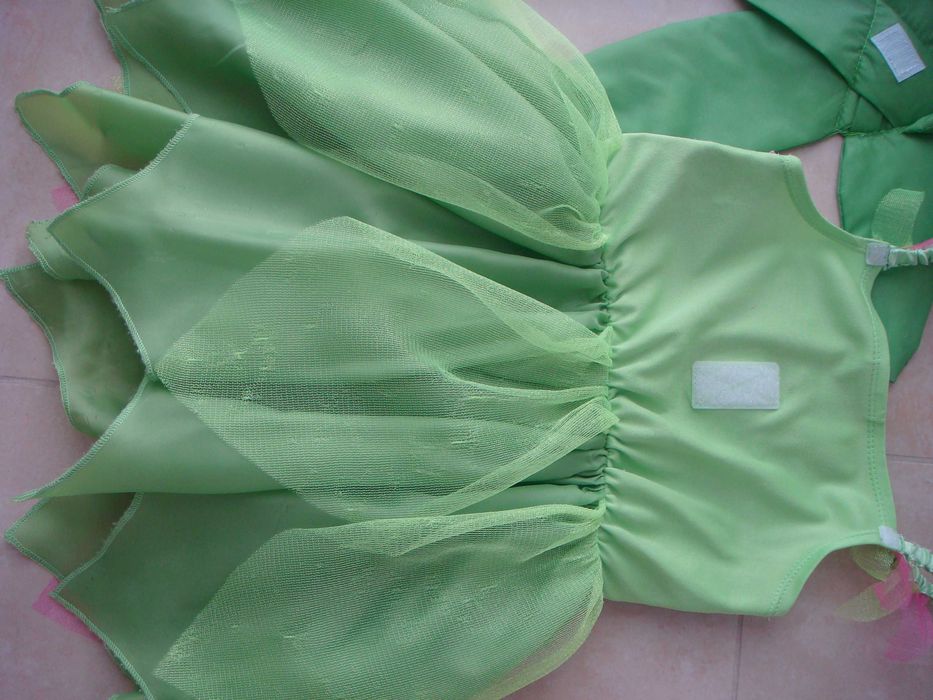 strój karnawał przebranie elf wróżka księżniczka DZWONECZEK 98/104