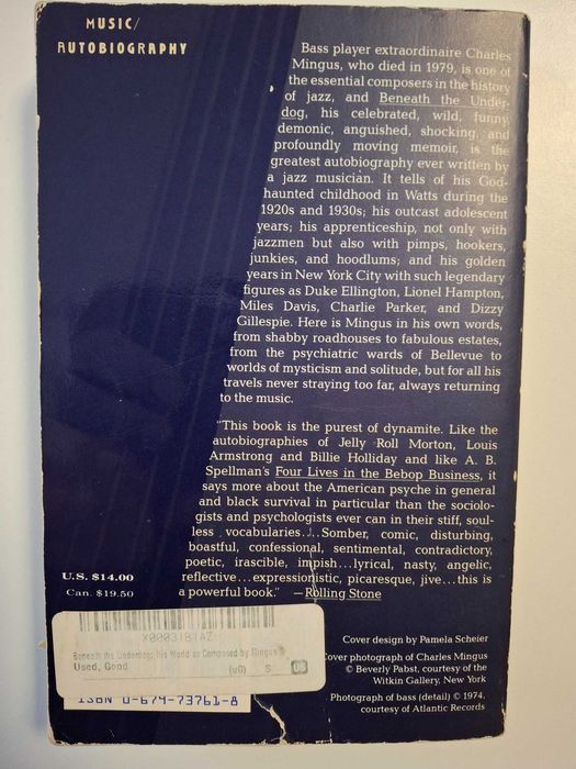 Charles Mingus - Beneath The Underdog