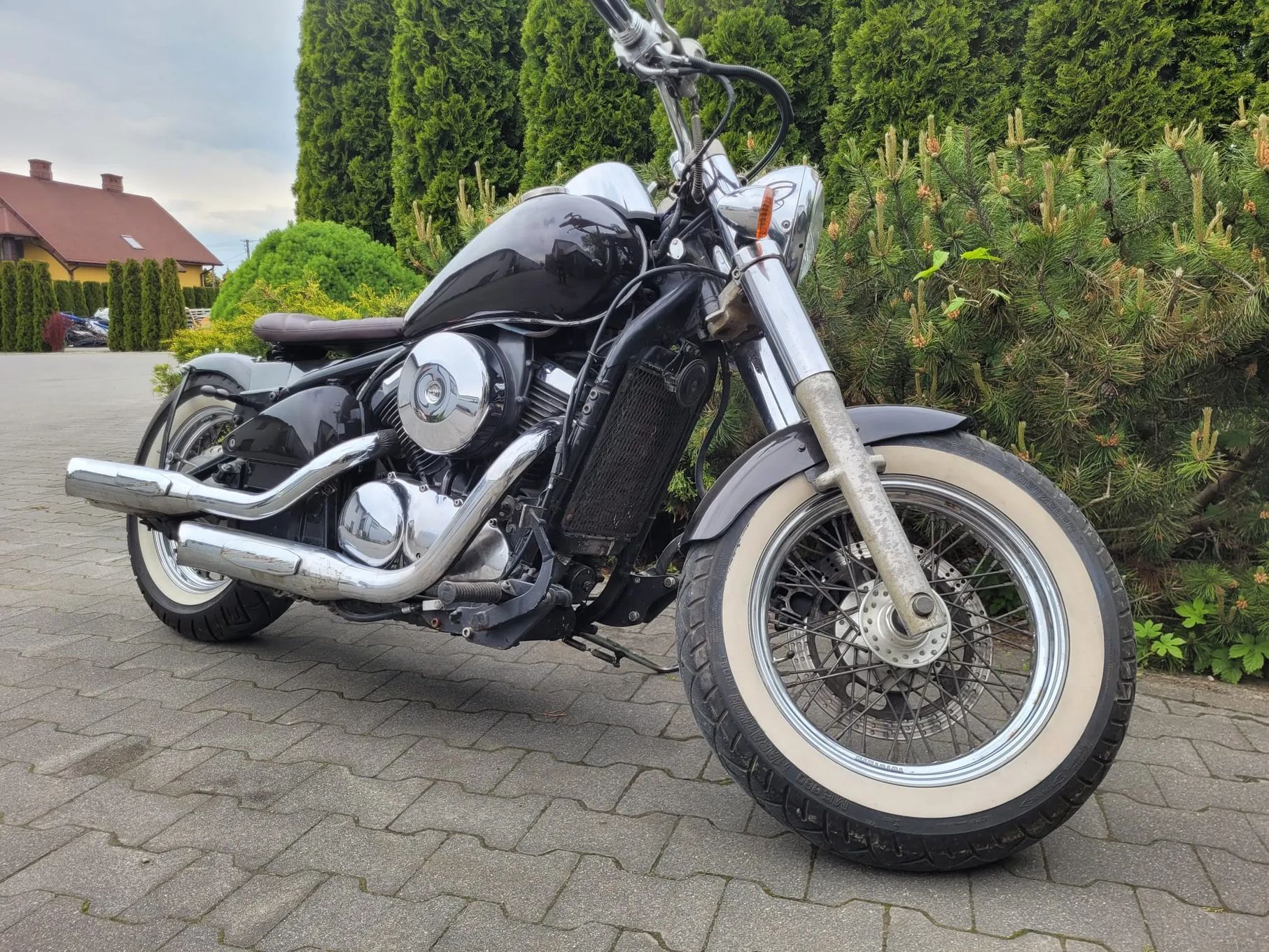 Kawasaki VN boober, vulcan v800, stan bdb, transport. custom