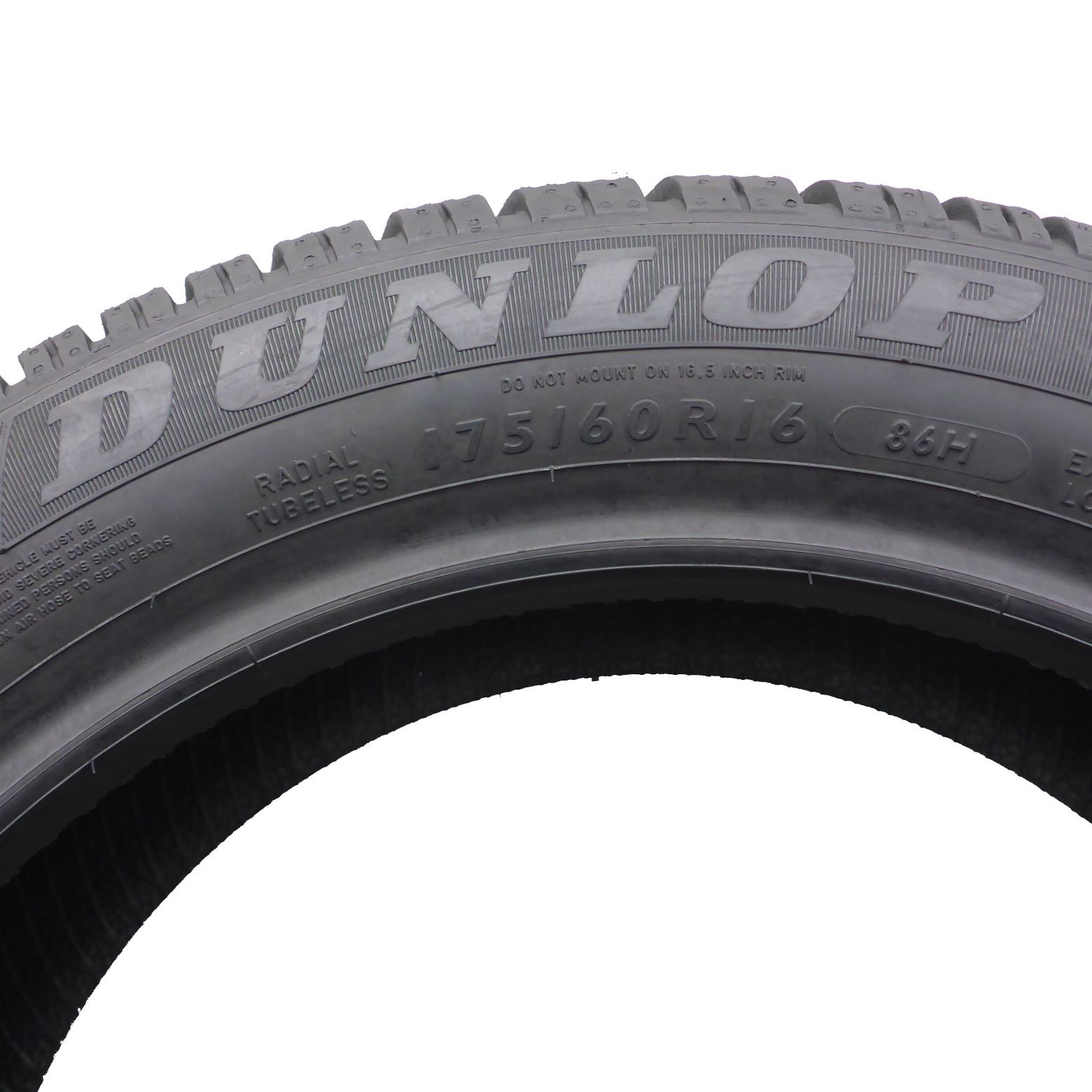 Opony 175/60/16 Dunlop 175/60R16  86H XL Zimowe 2020 Jak Nowe