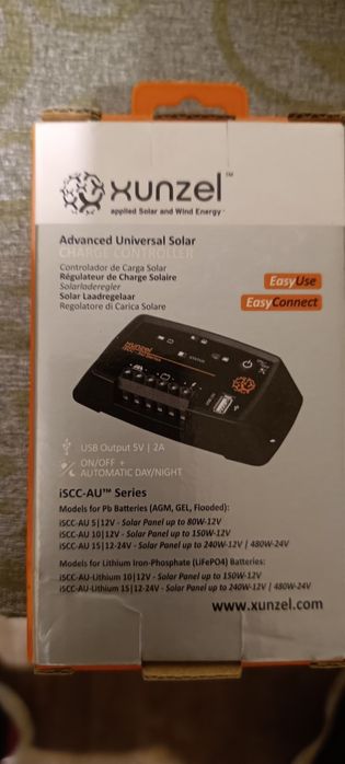 Controlador de energia solar