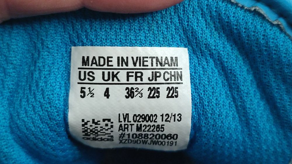 Кросівки хайтопи ADIDAS на танкетці, 36,5 р., 22,5-23,5 см