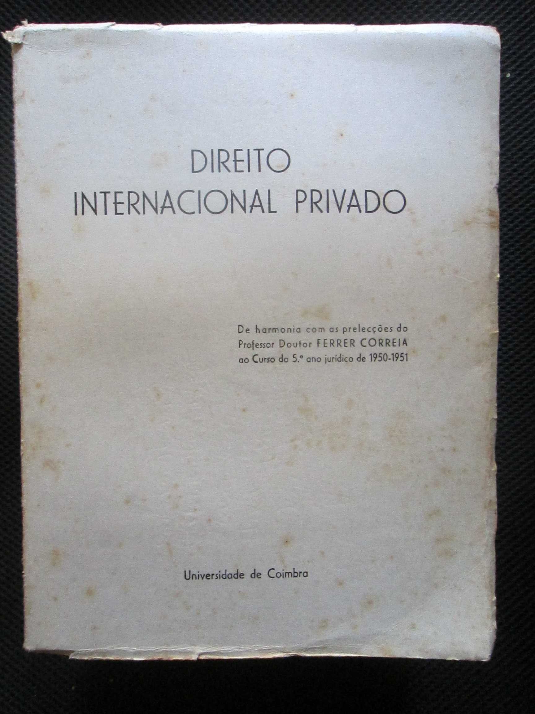 Direito Internacional Privado, de Ferrer Correia, sebenta de 1950