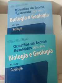 Livros Questões de Exame Resolvidos Biologia e Geologia 11ano