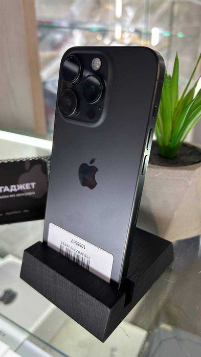 iPhone 15 Pro 256GB Black | Фіз SIM | АКБ 88% | Neverlock |Магазин