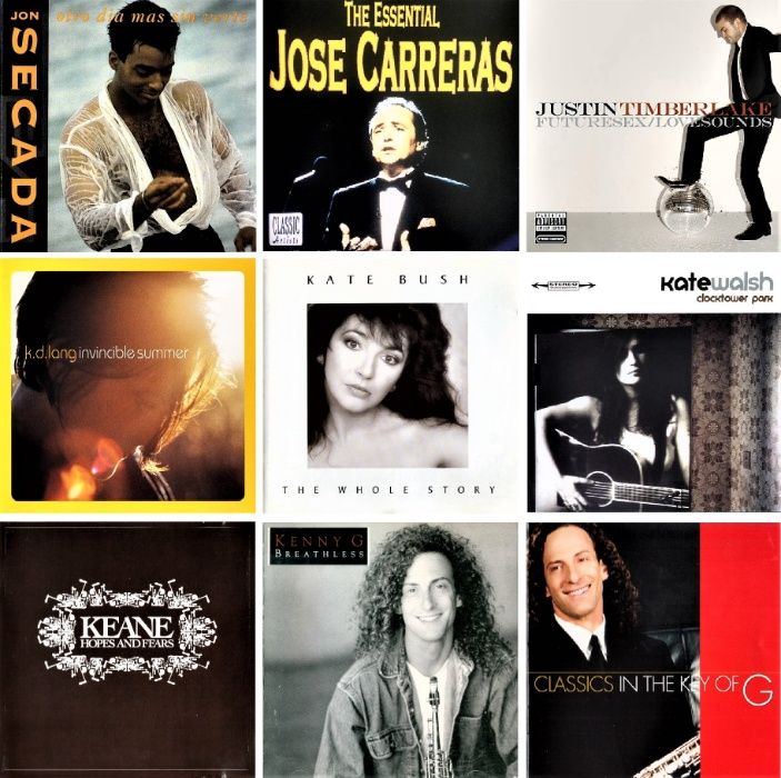 72 CDs - 5€ Cada - Muito Bom Estado