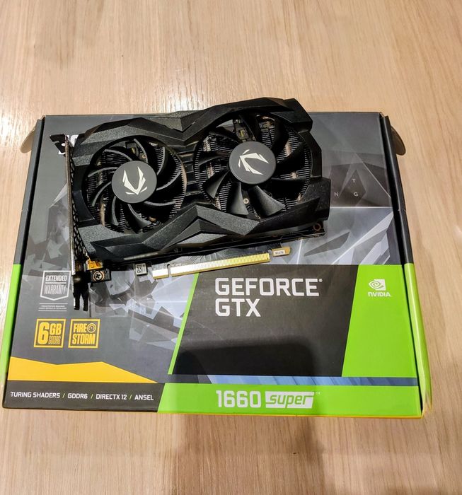Placa Gráfica Zotac GeForce GTX 1660 super 6Gb
