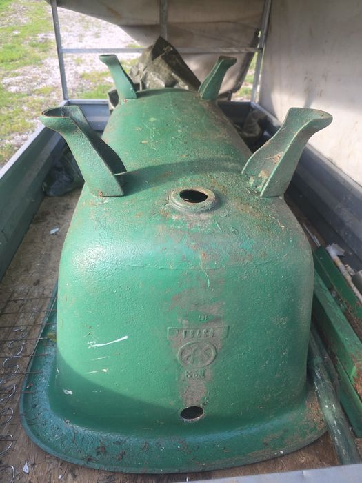 Wanna żeliwna sygnatura stara antyk 170x77