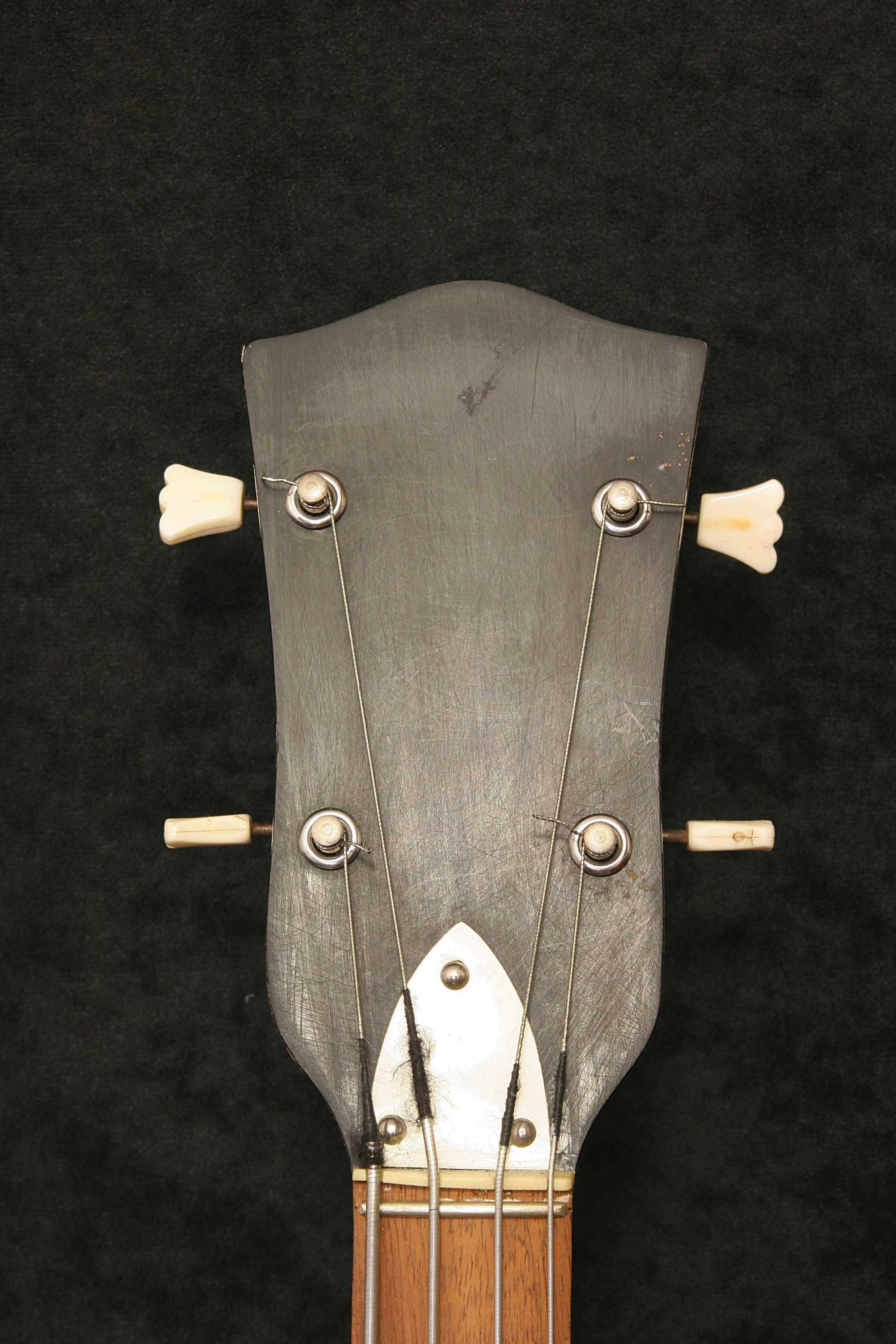 Elektryczna gitara basowa Huttl Beat Bass 1950's Sunburst