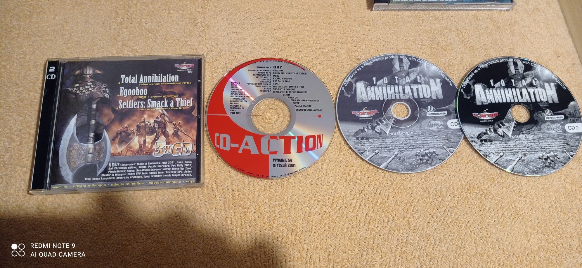 CD action nr 56/1/2001 Total Annihilation PC