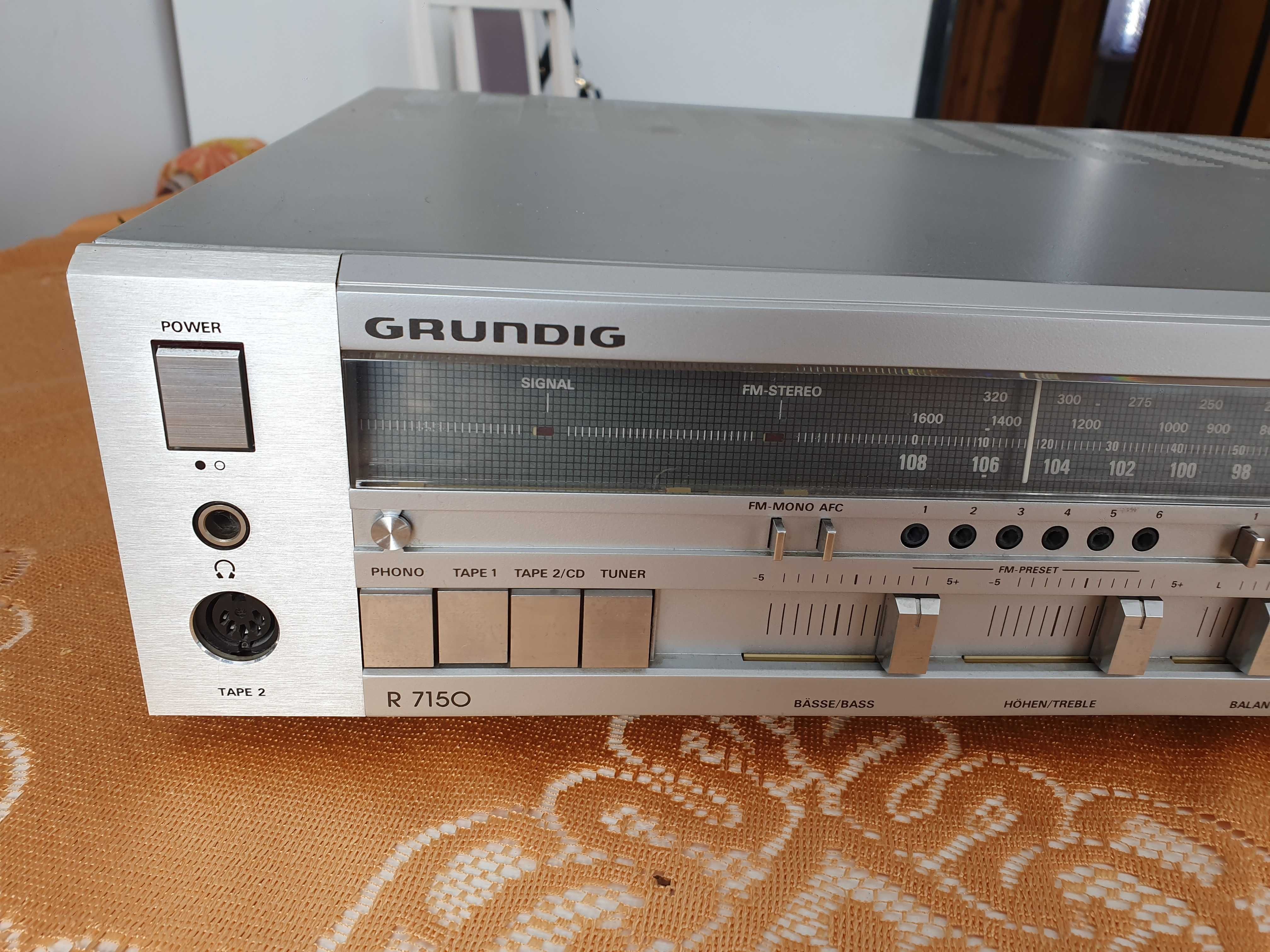 Amplituner radio wzmacniacz Grundig R7150
