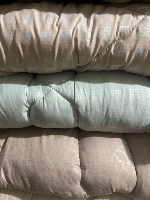 Одеяло овечья шерсть ковдра вовняна двоспальна 180 * 215 см