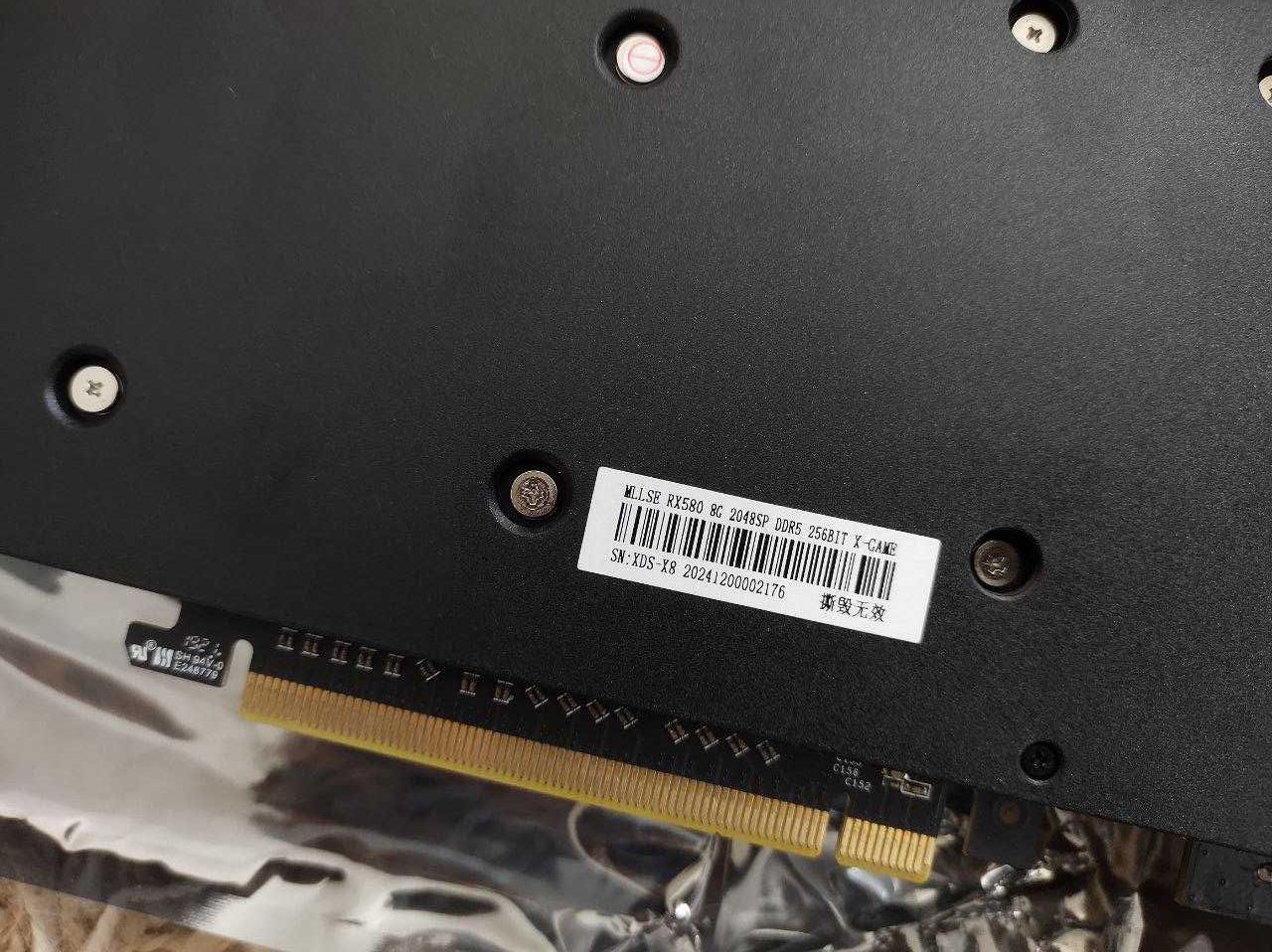Игровая видеокарта 8GB GDDR5 AMD Radeon RX-580 256bit PCI-E НОВАЯ