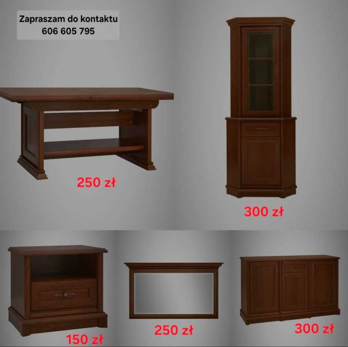 Meble Kent w stanie idealnym - taniej w zestawie