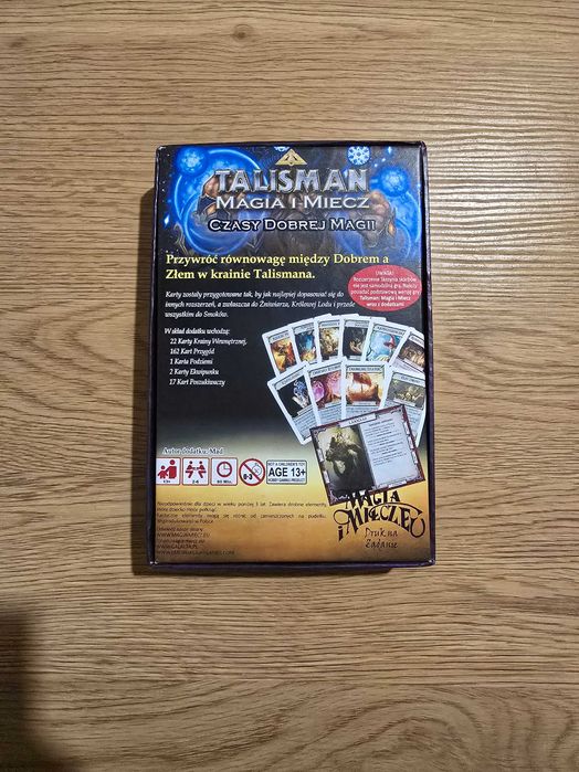 Gra planszowa Talisman Magia i Miecz Czasy dobrej Magii dodatek