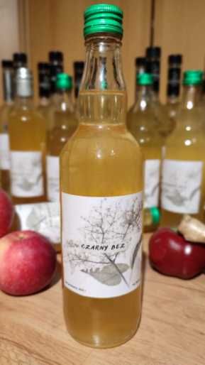 550 ml, syrop z kwiatu czarnego bzu, czarny bez