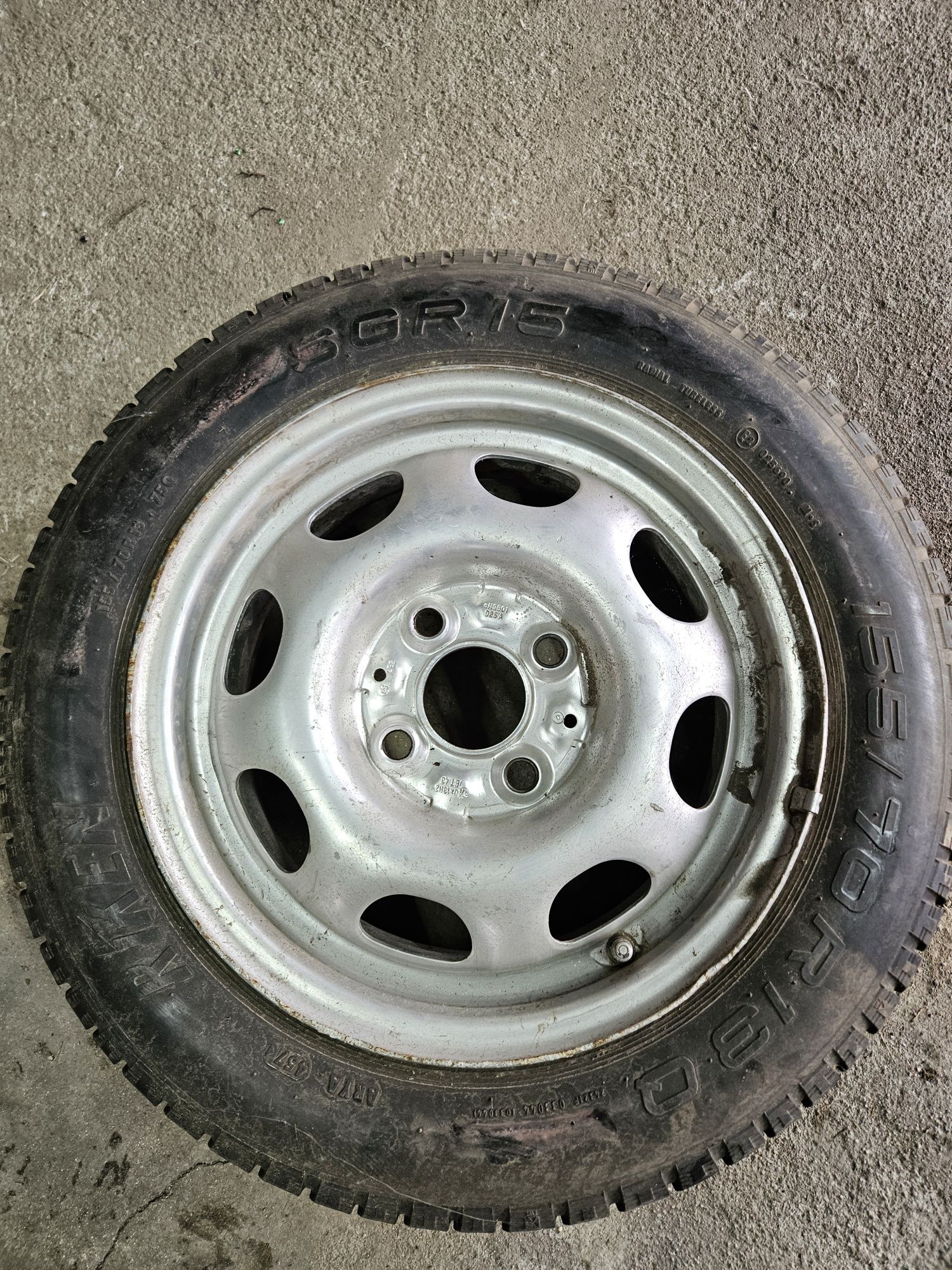 Koło zapasowe 4x100 r14 Vw lupo