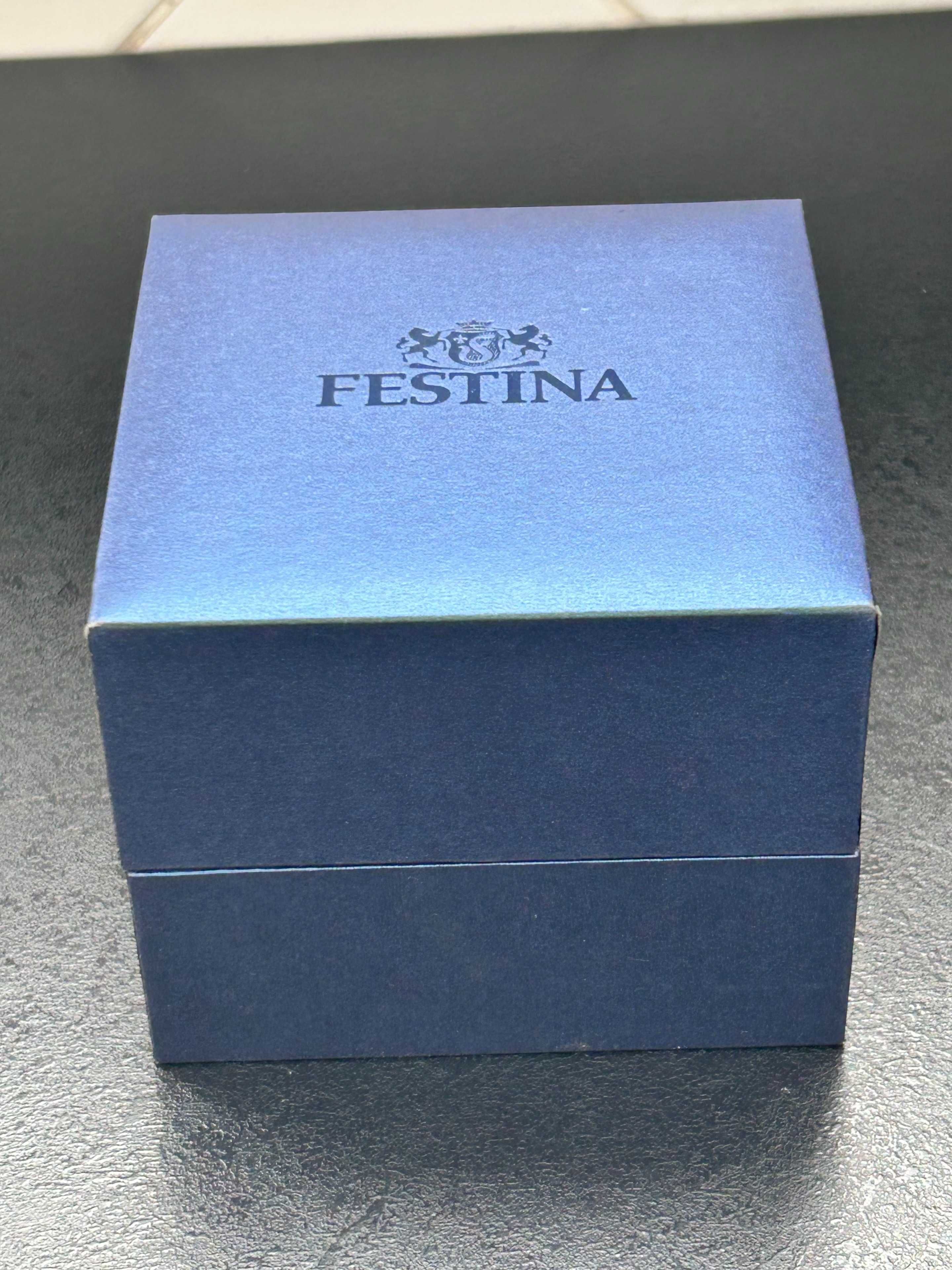 zegarek Festina F20458-1 - Bracelet Cuir Noir
