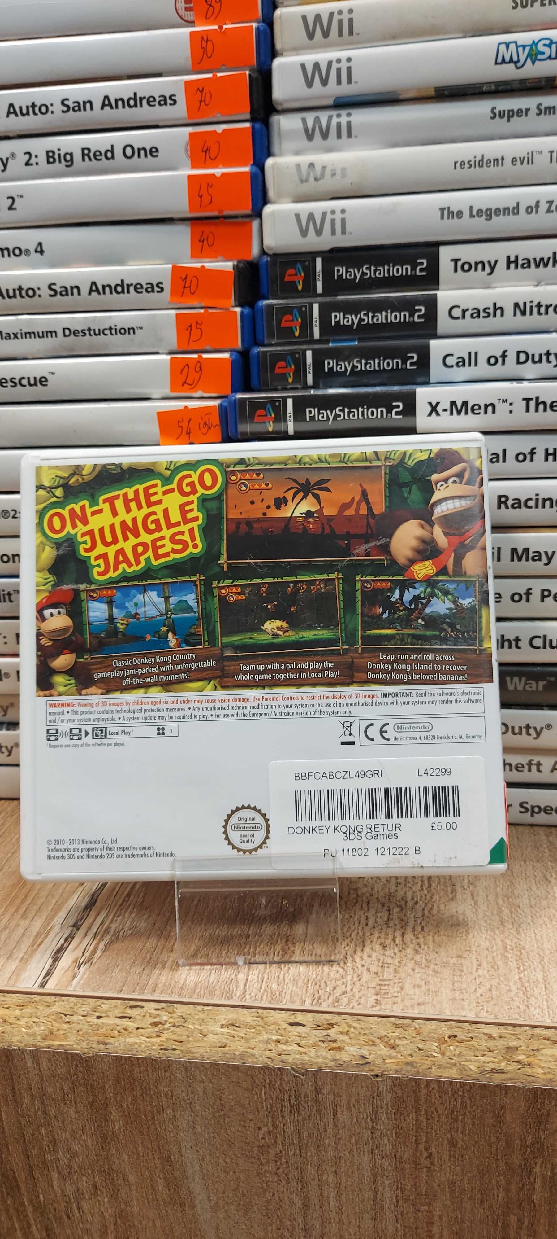 Donkey Kong Country Returns 3DS Sklep/Wysyłka/Wymiana