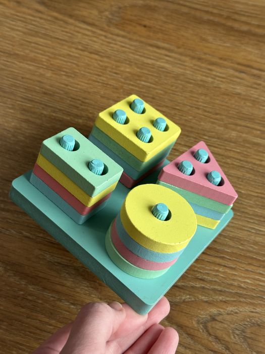 Набір сотрерів: будиночок і геометричні фігури