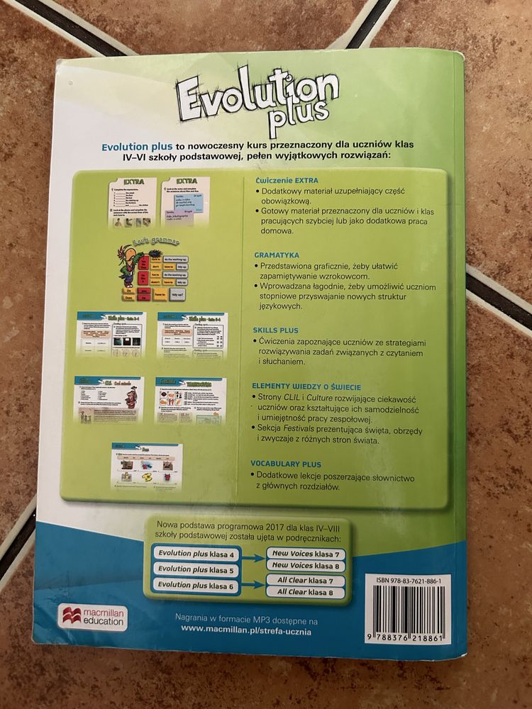 Evolution plus - klasa 5 - angielski