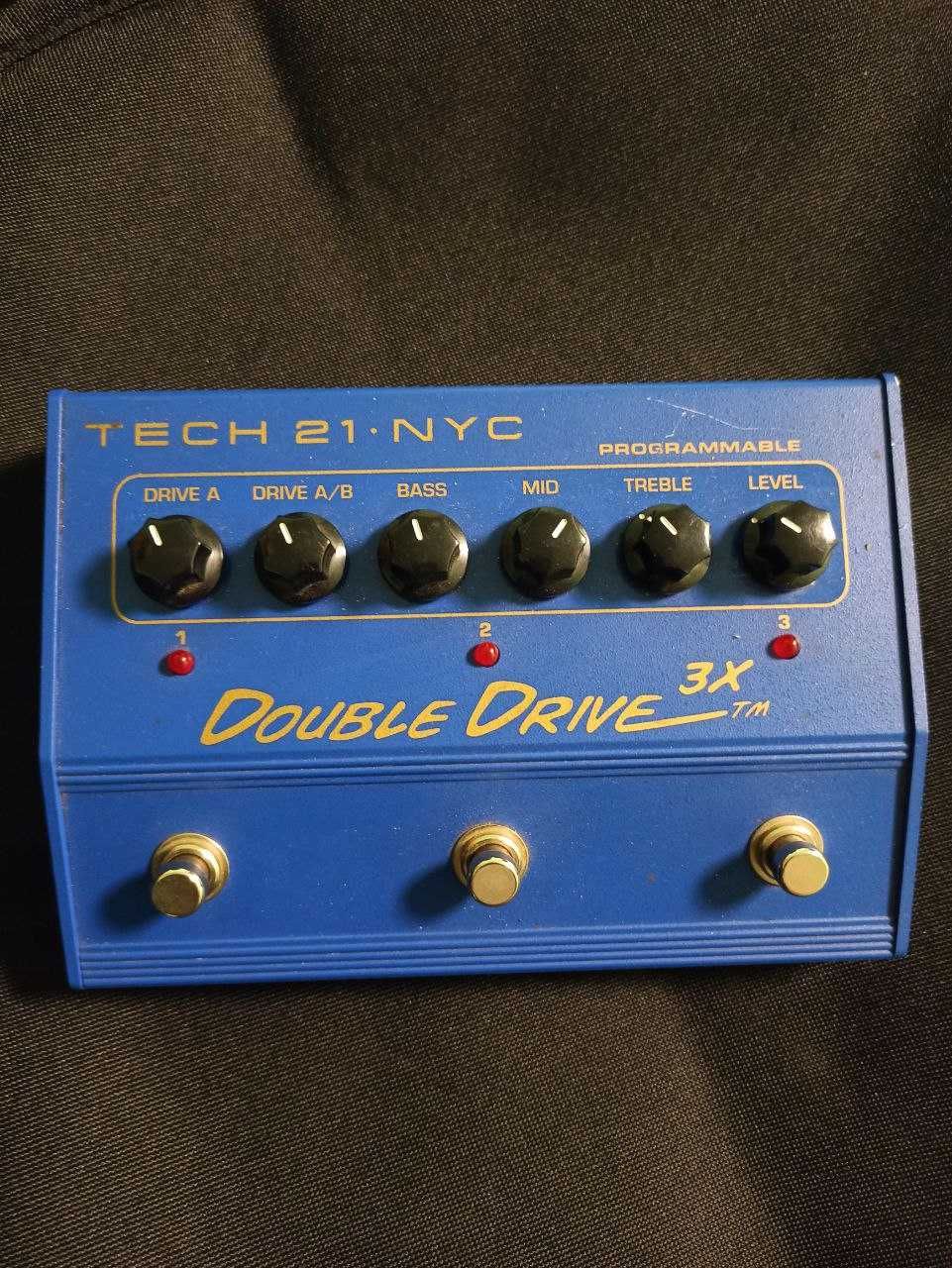 Tech21 Double Drive 3X Guitar Effects Pedal