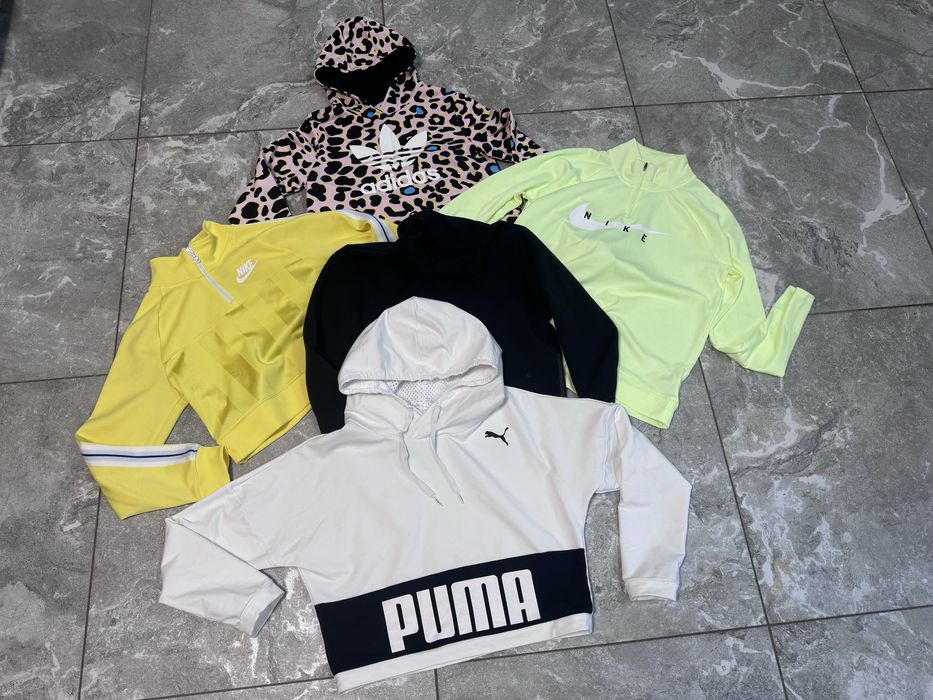 Nike, puma, adidas. Жіночі худі.