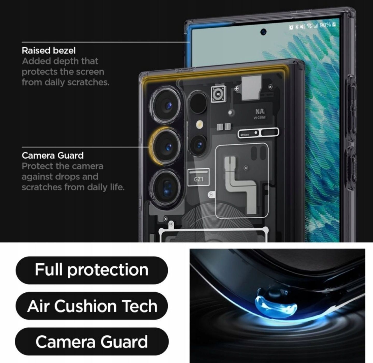 Spigen s24 Ultra Hybrid Etui