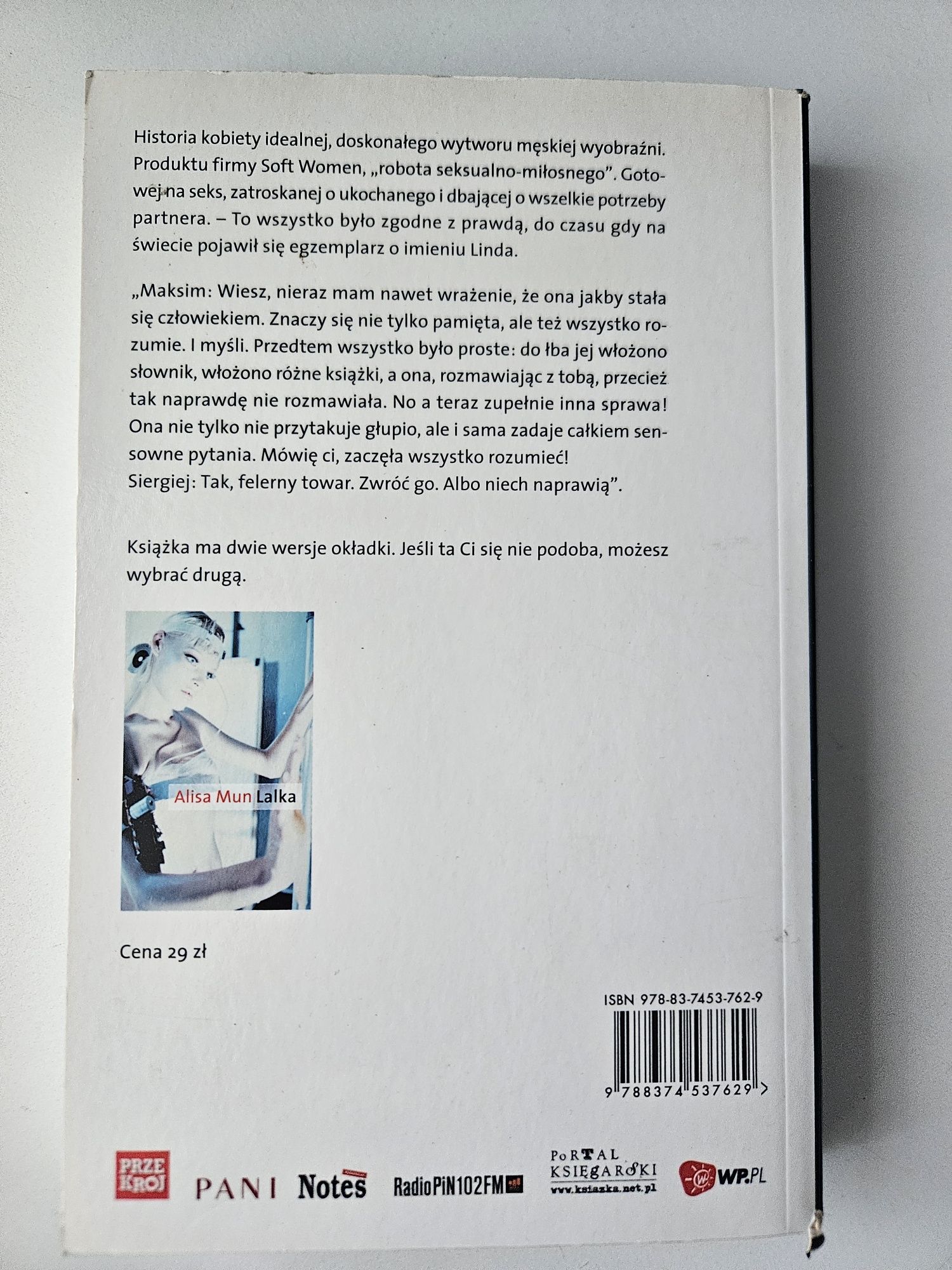 Książka "Lalka" Alisa Mun