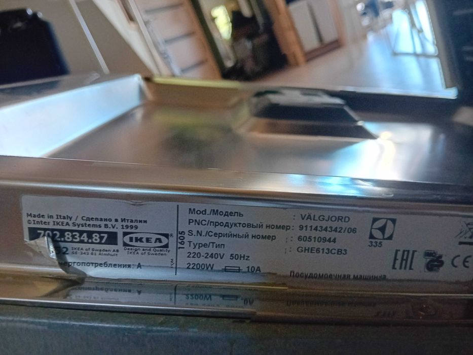 Zmywarka Electrolux 60 cm do zabudowy