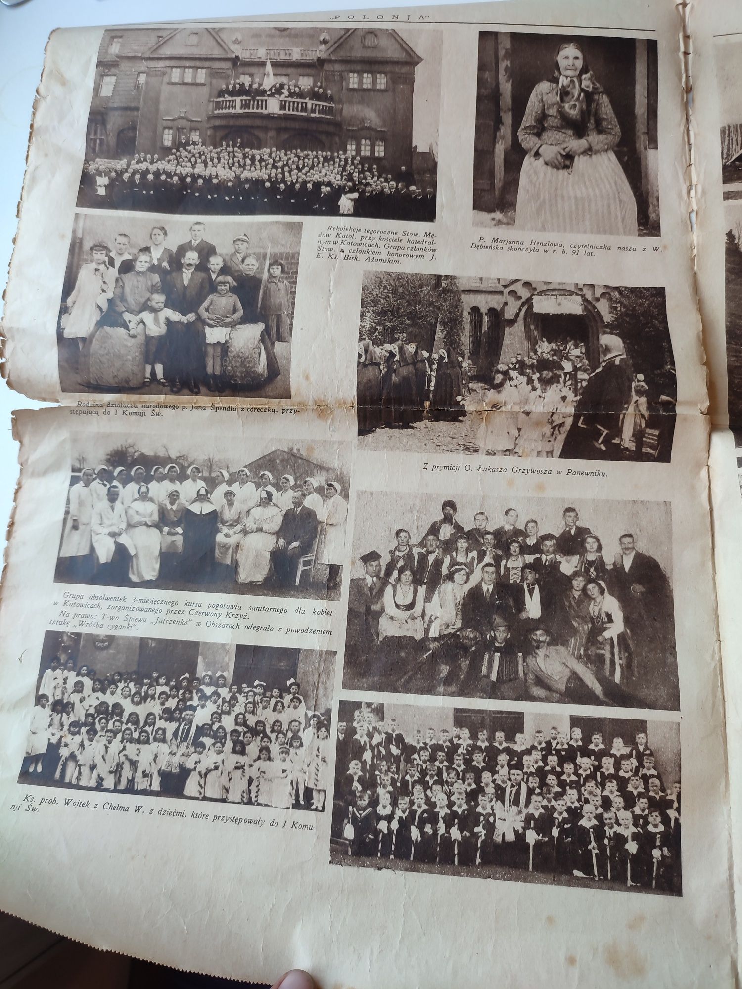 Ruch Wielkie Hajduki  Chorzów Polonia gazeta 5 czerwiec 1932