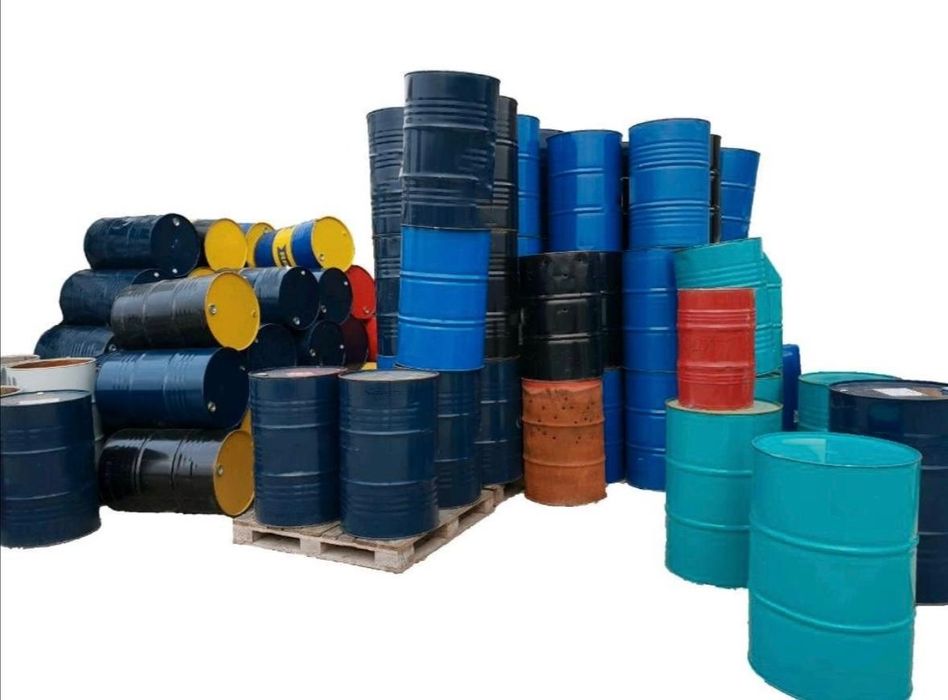 Beczki metalowe raz użyte 200 litrów